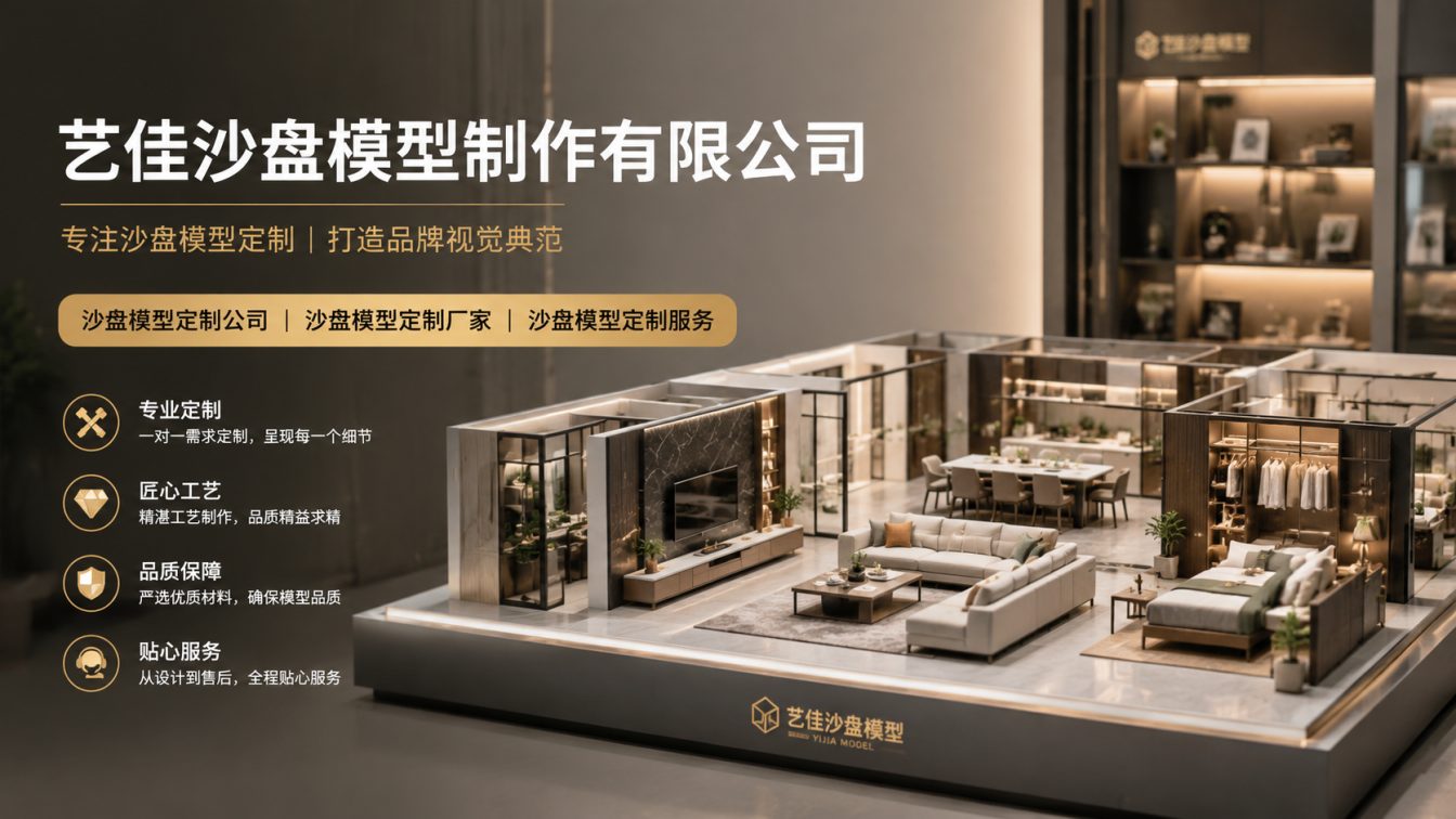 中宁县为规划展示提供沙盘方案